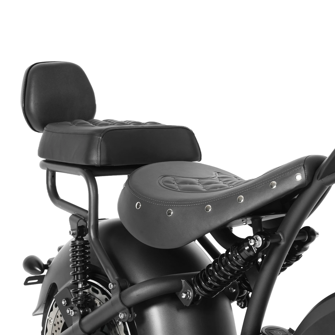 Zusatzsitz für Star-Biker Chopper M1P, M1P Custom, M1PS – Beifahrersitz für E-Chopper